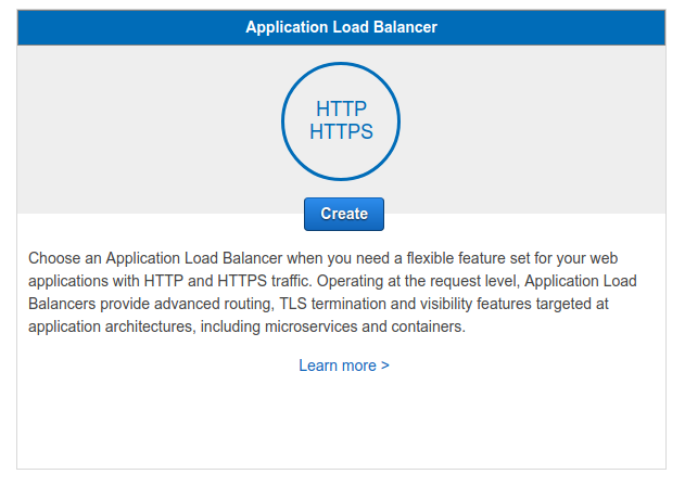Application Load Balancer