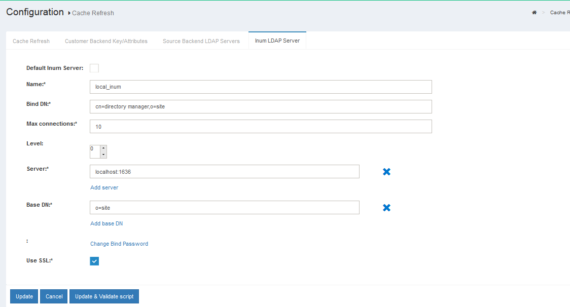 Inum LDAP Server