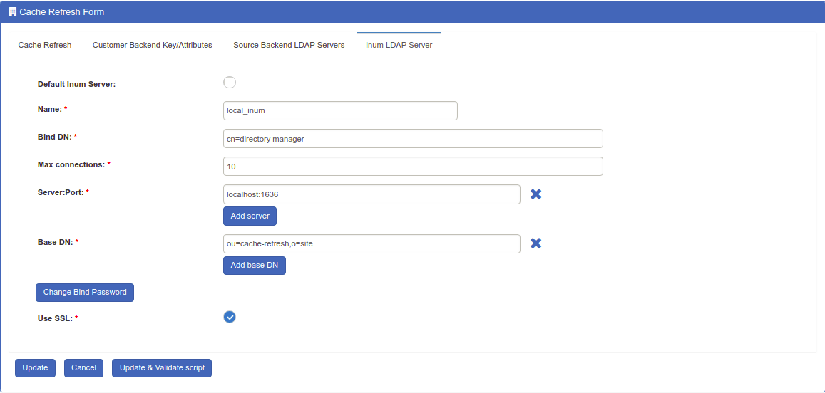 Inum LDAP Server