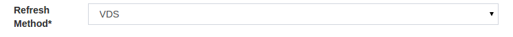 Refresh VDS